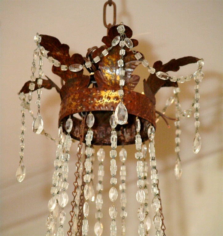 Italian Chandelier In Good Condition For Sale In New Orleans, LA