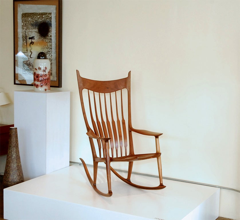 sam maloof rocking chair for sale