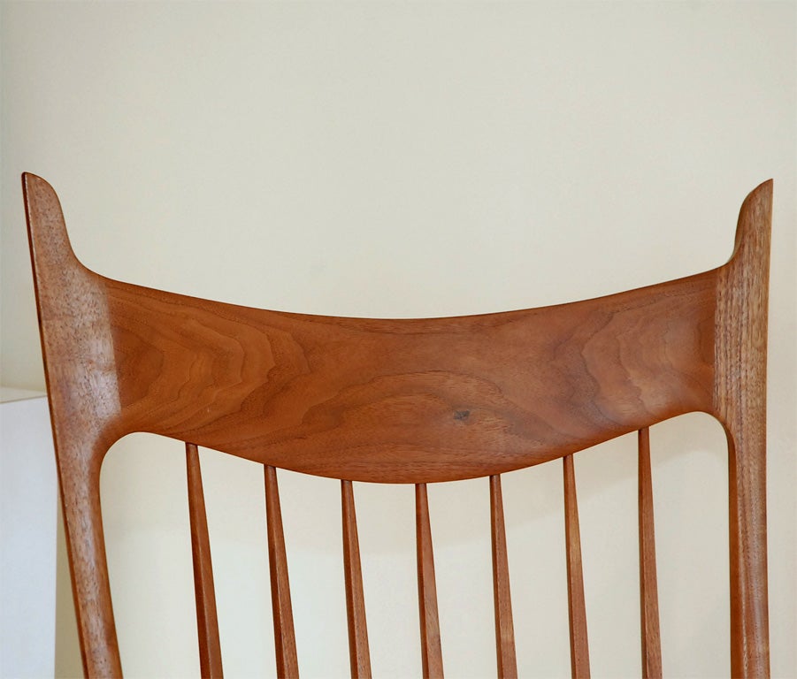 20th Century Sam Maloof Rocking Chair