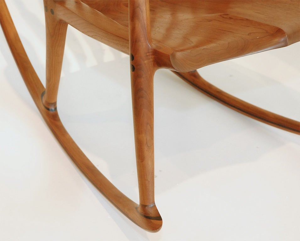 Walnut Sam Maloof Rocking Chair