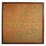 Vintage Massive Map of NYC