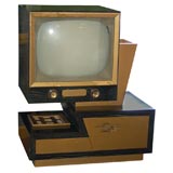 Retro 1950's TV on Stand