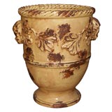 Fortunata glazed ceramic planter