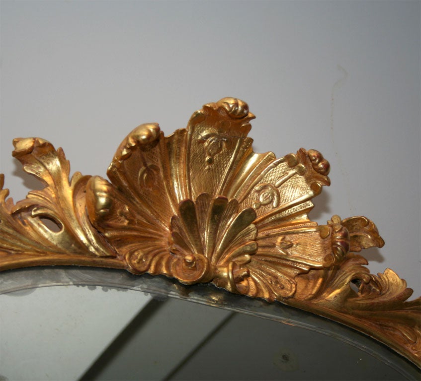 18th Century and Earlier Early 18th Century Queen Anne Gilt Pier Mirror For Sale