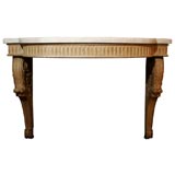 Pair of Painted Louis XVI Style Console Tables by Maison Jansen
