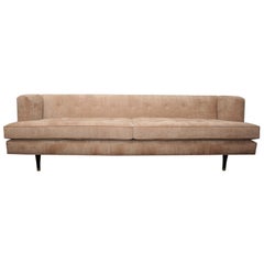 M|n Custom Tufted Corduroy Sofa