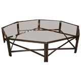 Octagonal coffee table