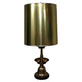 Brass Japanese Style Candlestick Lamp