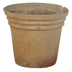 Large White French Garden Planter