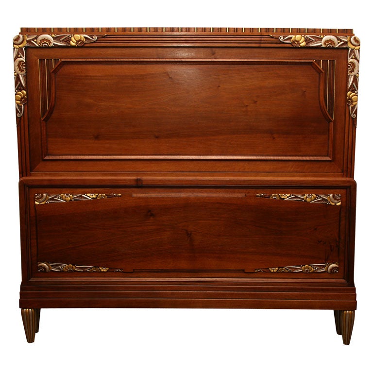 French Art Deco Bed For Sale at 1stDibs