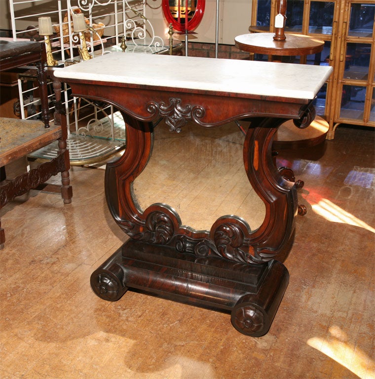 Rosewood Pier Table
