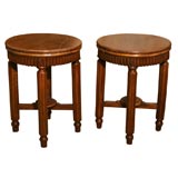 pair of chinese deco tables
