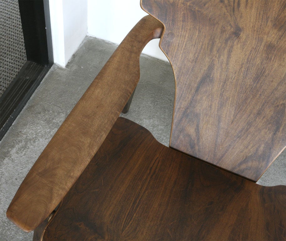 Diz Chair by Sergio Rodrigues In Excellent Condition In Los Angeles, CA