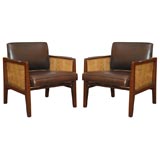Pair of Edward Wormley for Dunbar Chairs