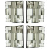 Set of 4 "Slopes" Mirrors - att: Neal Small