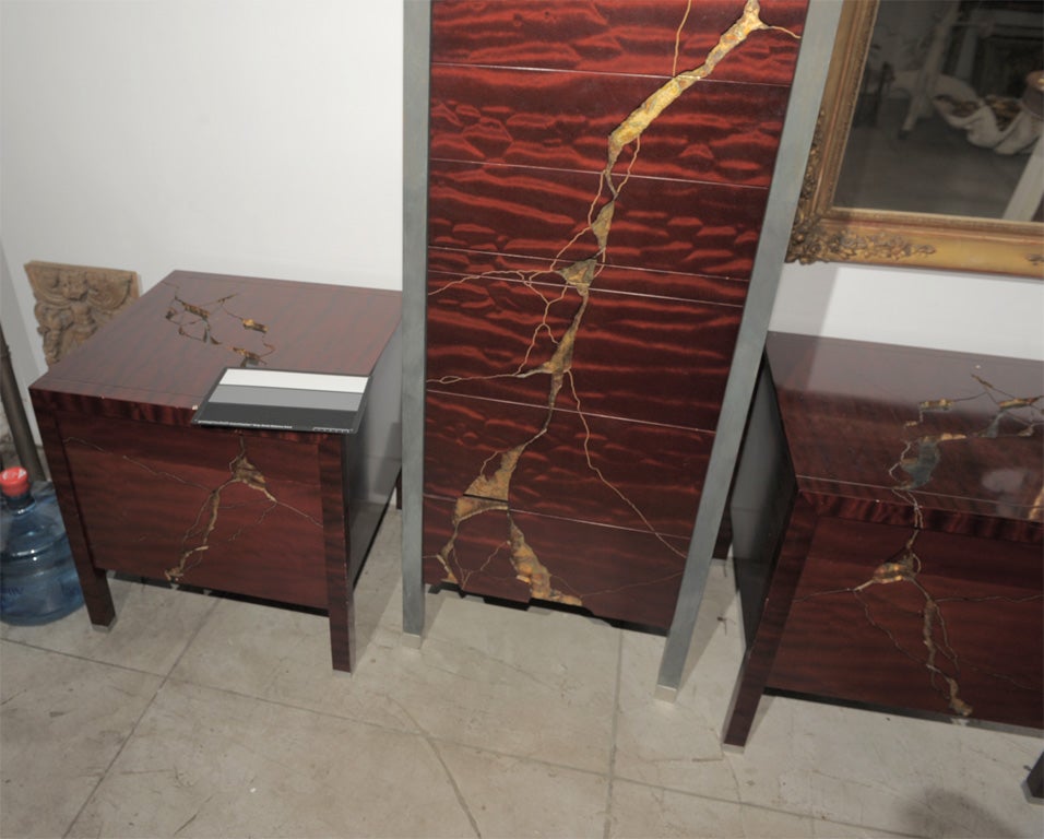 Set of Three Cabinets