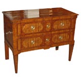 Beautiful Parquetry Block Fronted Commode / Chest