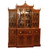 Antique Breakfront Secretary Bookcase