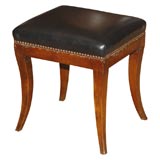 Antique 19th CENTURY FRUITWOOD STOOL