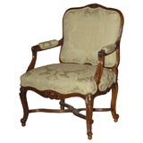 Pair Louis XV Fauteuils Pair Louis XV Fauteuils