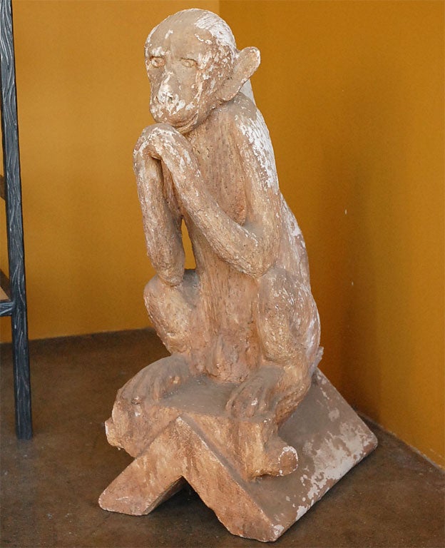 Monkey Roof Tile