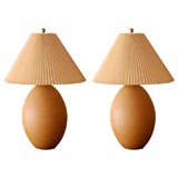 Pair of Ceramic  Lamps