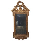 18th Century Italian Mirror in Giltwood Frame