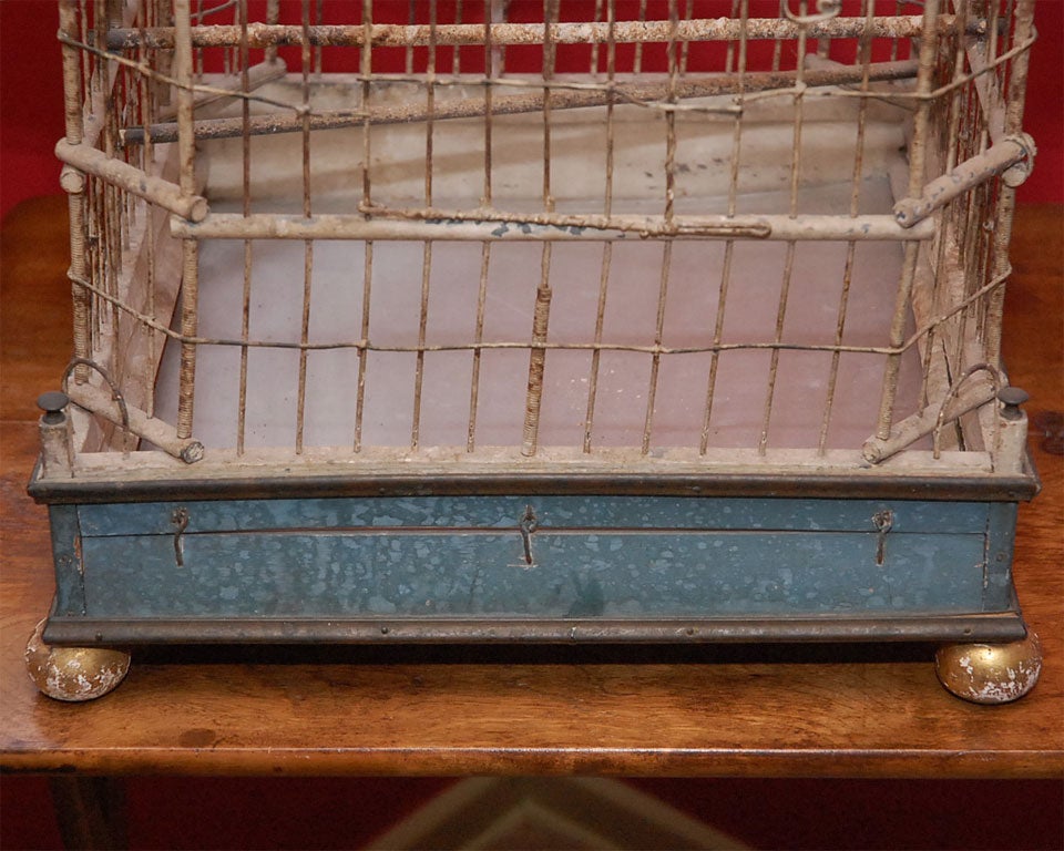 French early 1800's bird cage 1