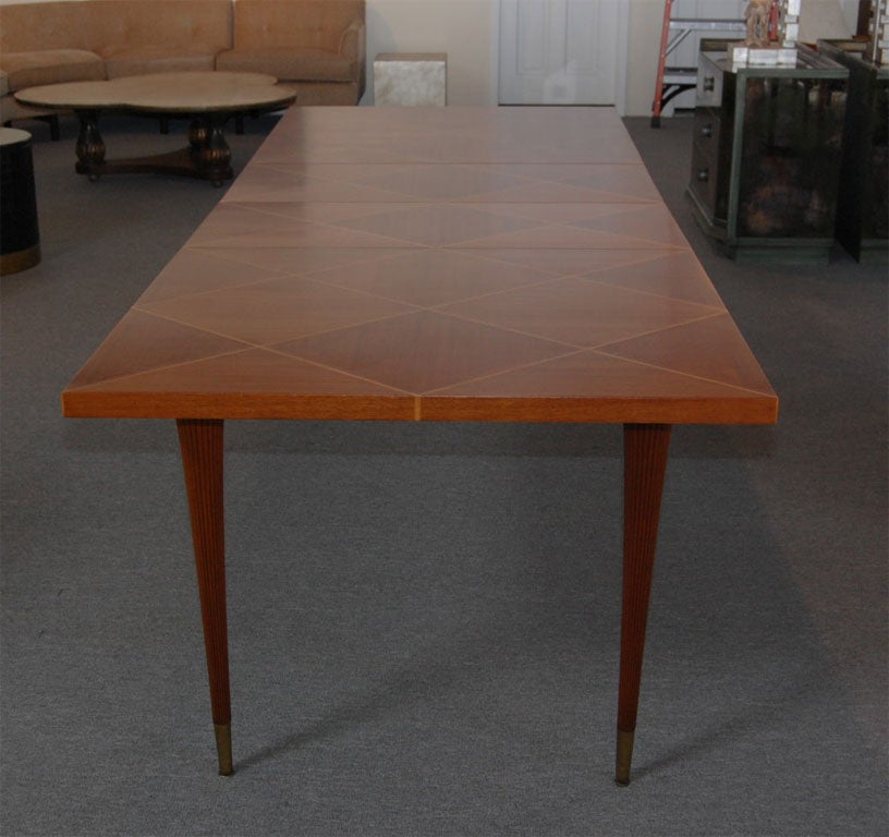 Mid-20th Century BEAUTIFUL TOMMI PARZINGER EXTENSION DINING TABLE