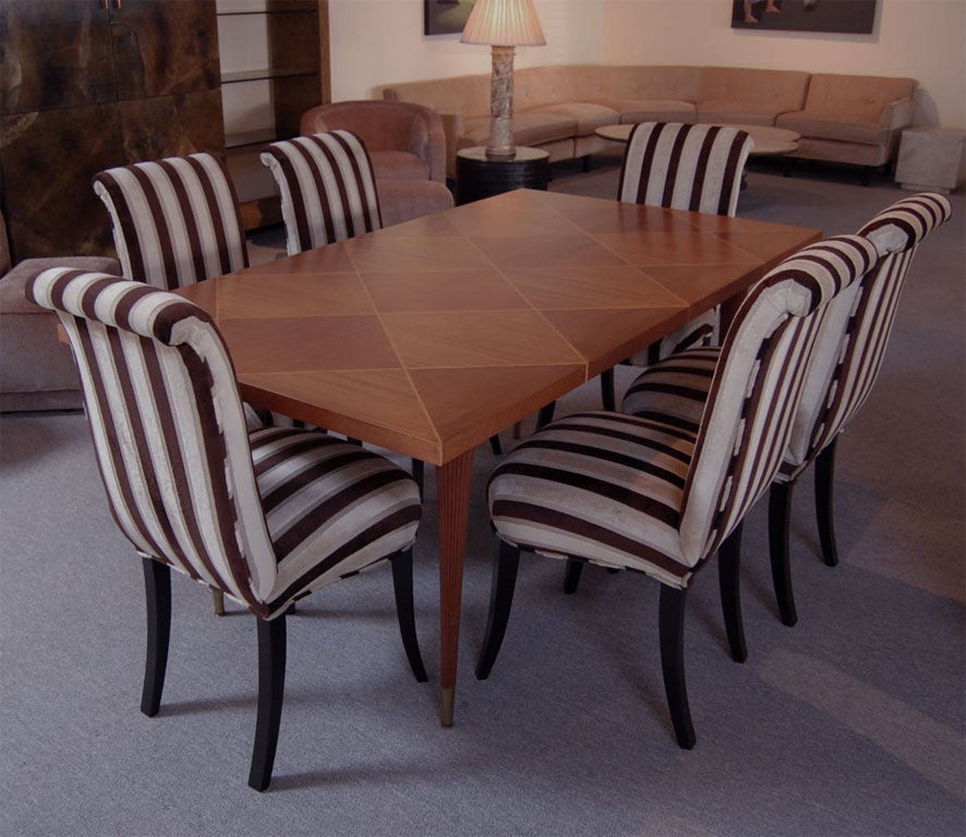 BEAUTIFUL TOMMI PARZINGER EXTENSION DINING TABLE 5