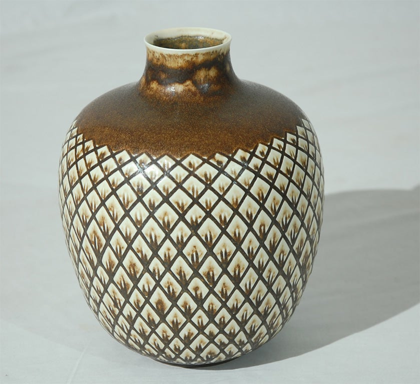 Scandinavian Modern Large Gerd Bogelund Vase