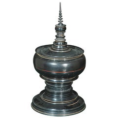 Vintage Buddhist Temple Jar