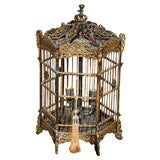 Antique Chinese Bird Cage Lantern