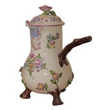 Antique Strasbourg Chocolate Pot