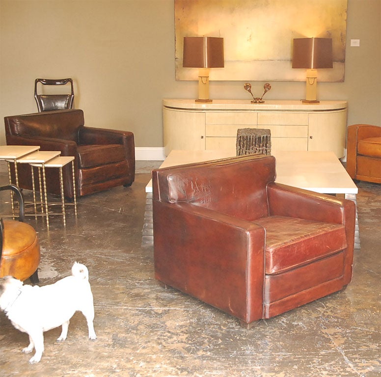 Contemporary Pair of Arm Chairs by Jean de Merry Workshop