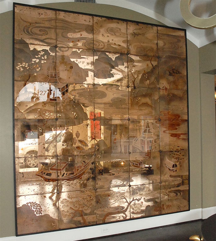 Eglomisé Panels from the 1920's