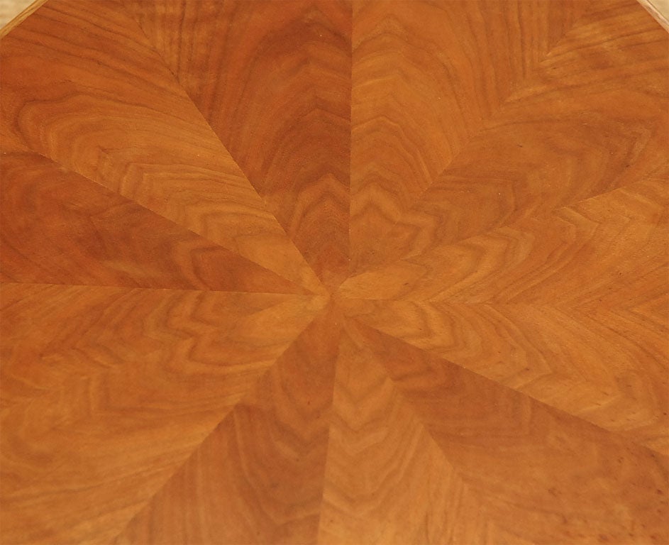 Hexagonal Side Table with Storage Space. at 1stDibs