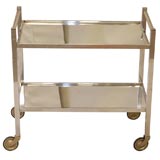 JACQUES ADNET rolling cart
