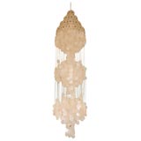 Capiz Shell Chandelier Capiz Shell Chandelier