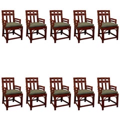 Tony Duquette Dining Chairs (10)