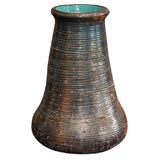 Vintage Hungarian ceramic floor vase