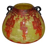 Le Verre Francais "Lanterns" vase