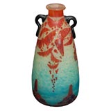 Le Verre Francais "Butterfly" vase