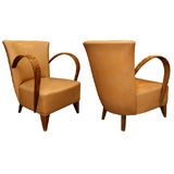 Pair of Art Deco Armchairs