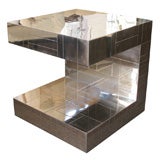 Signed Pair of Paul Evans Cityscape End Tables Signed Pair of Paul Evans Cityscape End Tables