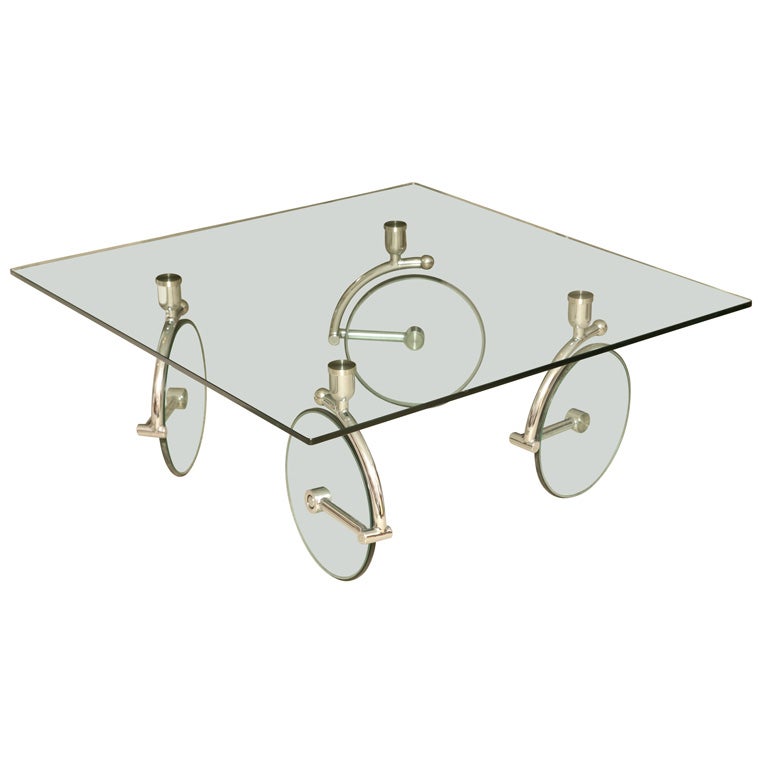 Cocktail Table in the Style of  Gae Aulenti