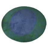 Modernist Rug with Greek Key Design