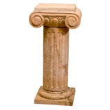 Pair of Contemporary Marble Columns in the Neo-Classic Style