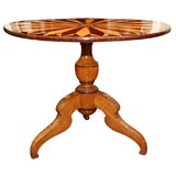 Fine Louis Philippe Inlaid Tilt Top Table