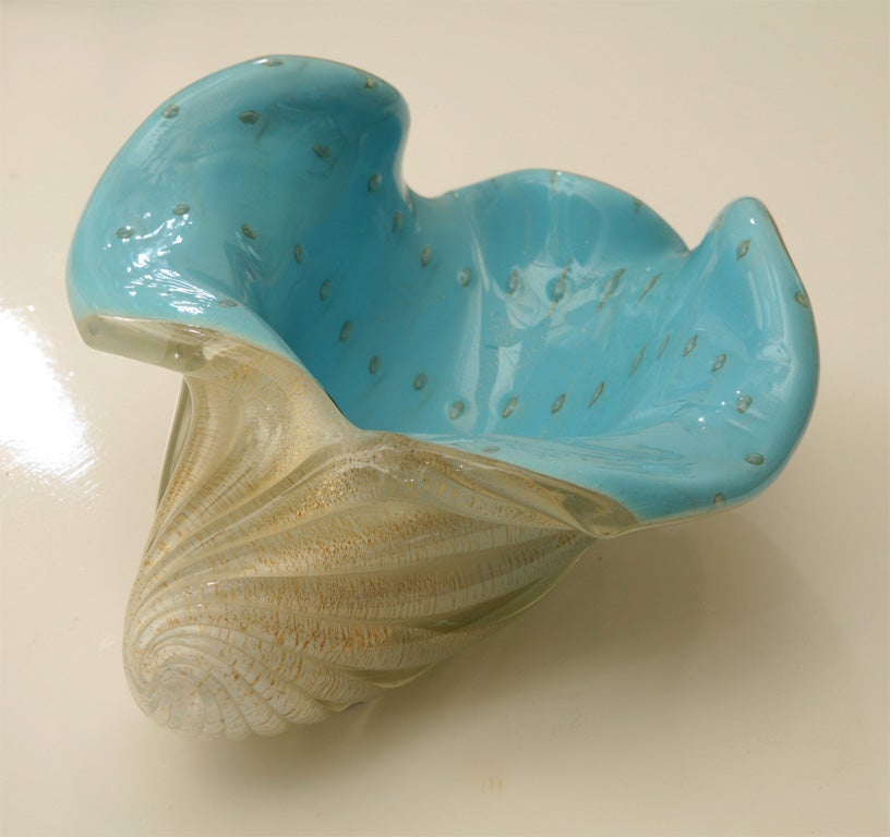 Barovier Glass Shell Dish